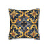 Artisan Tiles Print Pillowcase - High-quality and elegant bedroom decor with seamless pattern artistry.
