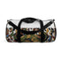 Stylish Bape camo duffel bag with Murakami-inspired design.
