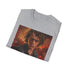 Charcoal cotton T-shirt with vibrant Anakin Skywalker portrait crew neck design