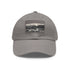 Elite Speedster Aston Martin DB5 baseball cap in white with brown patch.