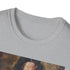 Enigmatic Snape portrait tee in charcoal, regular fit, soft cotton.