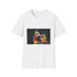 Charcoal crew neck T-shirt with Messi number 10 graphic in soft cotton