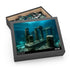 Mesmerizing underwater Lost City jigsaw puzzle, perfect for ocean enthusiasts.