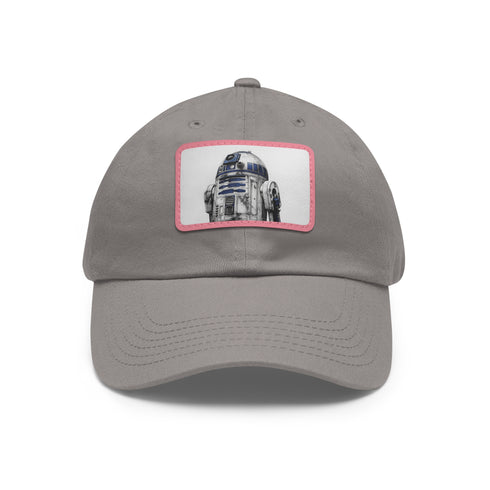 Galactic Droid Cap: R2D2 Edition, White Cotton Baseball Hat