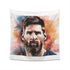 Mesmerizing Messi Football Legend Tapestry - High-Quality Comfortable 34 x 40 & 57 x 57 - Perfect Gift for Fans - BenCPrints
