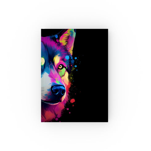Charming Husky Dreams Winter Journal, High-Quality & Stylish | Perfect Gift for Dog Lovers & Dreamers