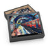 London Underground watercolor puzzle featuring iconic transportation system in detailed design.