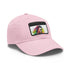 McConaughey Neon Dreams Cap in White with Light Brown Patch.