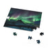 Vibrant Northern Lights Aurora Borealis Puzzle, 10"x8" (120 pcs)