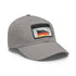 German Pride Flag Cap White Light Brown patch Rectangle Unisex Vegan Hat