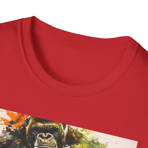 Charcoal King Kong T-Shirt with crew neck featuring bold Skull Island design