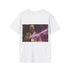 Charcoal cotton Mace Windu lightsaber tee shirt for men and women.