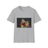 Charcoal cotton crew neck t-shirt with Lionel Messi graphic and number 10