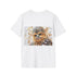 Chewbacca watercolor t-shirt in charcoal, men's size small.