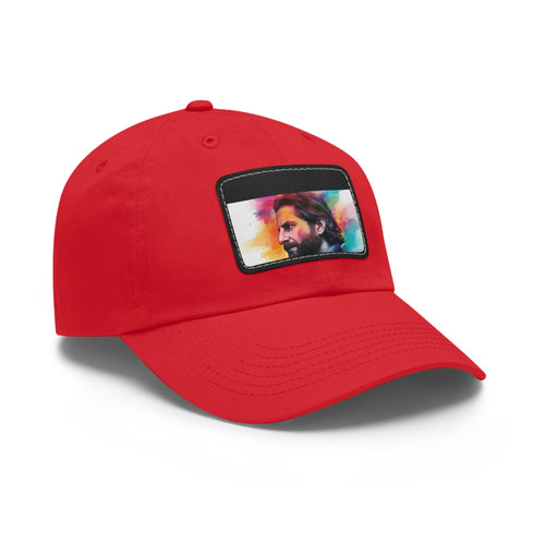 Neon Dreams Bradley Cooper Watercolor Cap in White Rectangle Variant.