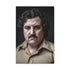 Captivating Pablo Escobar portrait canvas in 18" x 12".