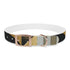 Abstract Art Deco Pattern Dog Collar in Medium Black Onyx