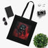 Dark Side Throne Tote Bag in Black Cotton with Darth Vader.