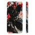 Dark, glossy Darth Maul Sith Lord phone case for iPhone 7/8 Plus.