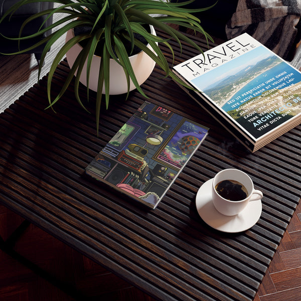 Here's another title, emphasizing the nostalgia factor:
Pixelated Memories: A Retro Gamer's Journal | Journals | Back to School, Desk, Hardcover, Home & Living, Journals, Journals & Notebooks, Paper | Prints with Passion