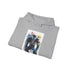Venom Spiderman Symbiote Hoodie in Navy, Regular Fit, Unisex, Marvel Comics.