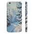 Frosted Dreams Phone Case snowy forest glossy design for iPhone 7/8 Plus.