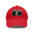 Stylish white baseball cap featuring Barack Obama logo.
