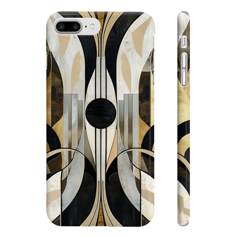 Deco Dreams Glossy Abstract Slim Phone Case for iPhone 7 Plus.