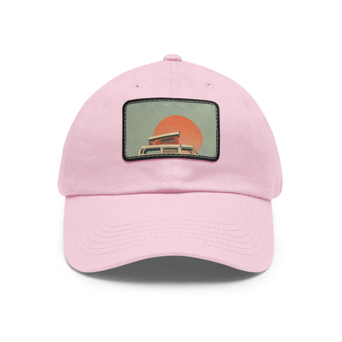 Vintage Sunset Camper Cap