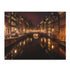 Amsterdam Canals Night Puzzle - Captivating jigsaw of iconic cityscape at night