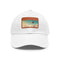 Urban Skyline Future Skies Cap, White with Light Brown Patch, Unisex
