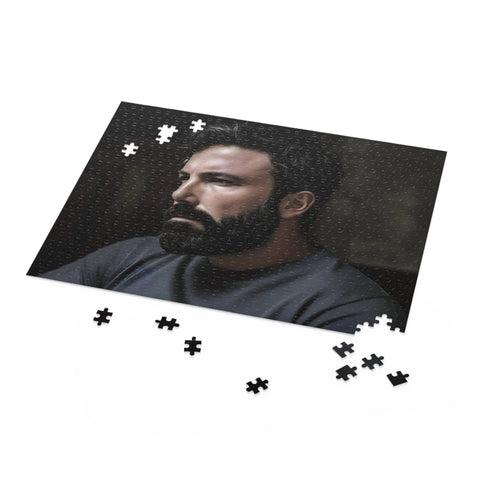 Ben Affleck jigsaw puzzle featuring actor in 10" x 8" size.