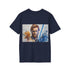Blue lightsaber tee for men and women, Obi Wan Kenobi shirt.