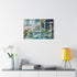 Garden of Floating Hourglasses Stretched Canvas Wall Art