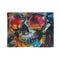 Vibrant Banksy Street Art Soul Blanket: Artistic Expression, cozy and artistic