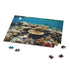 Vibrant Great Barrier Reef coral jigsaw puzzle with colorful marine life.
