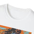 Rising Star Coco Gauff portrait t-shirt in charcoal cotton.