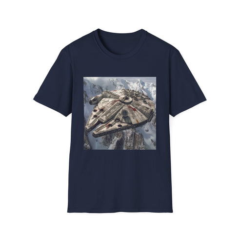 Star Wars Millennium Falcon Charcoal TShirt Men Women Regular Fit