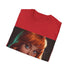 Mysterysolving Fashionista Daphne Tee in Charcoal, size S. Cotton, crew neck.