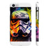 Neon stormtrooper phone case, iPhone 7 Plus, glossy design.