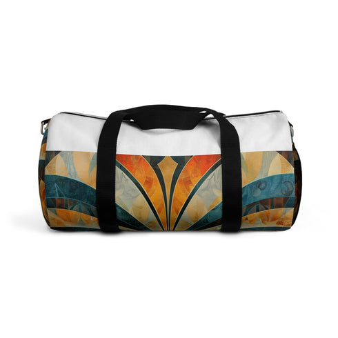 Deco Dream Duffel Bag in Abstract Art Deco Pattern