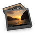 Maya Bay Sunset Jigsaw Puzzle with vibrant colors and stunning scenery.