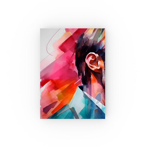 Jackman Illuminated: A Neon Celebration journal, perfect for show tunes and movie reviews, high-quality and versatile gift option.