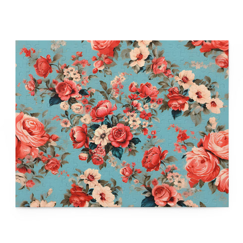 Vintage Fabric Pattern Jigsaw Puzzle