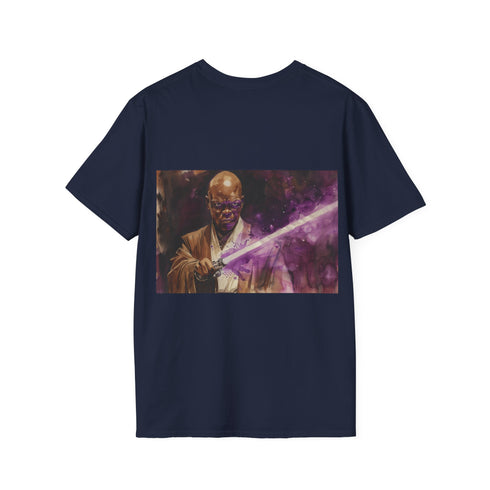 Galactic Force Mace Windu Tee in Charcoal, Men's Regular Fit T-Shirt
