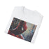 Charcoal Spider-Man crew neck T-shirt with vibrant painting regular fit cotton