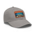 Great Barrier Reef baseball cap with colorful coral reef design.