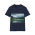 Alaska Adventure Landscapes Tee in Charcoal for Men and Women