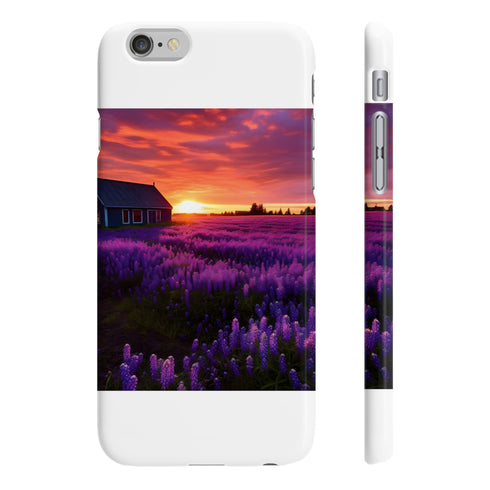 Vibrant Dutch flower field phone case for iPhone 7/8 Plus.