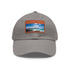 Galapagos Explorer Baseball Cap in White with Light Brown Patch
